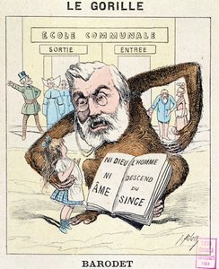 Caricature de Désiré Barodet (1823-1906) vers 1880 - J. Blass